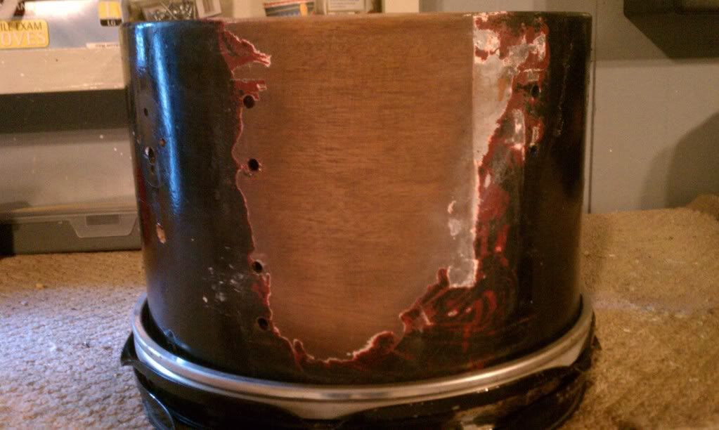 Ludwig Spray Paint Nightmare Kit Vintage Drum Forum